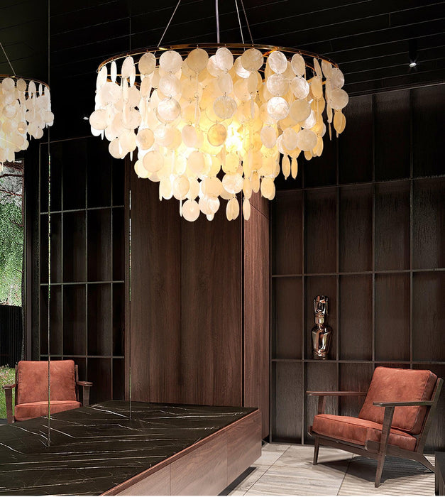 Shell Wind Chime Chandelier - DWHOME