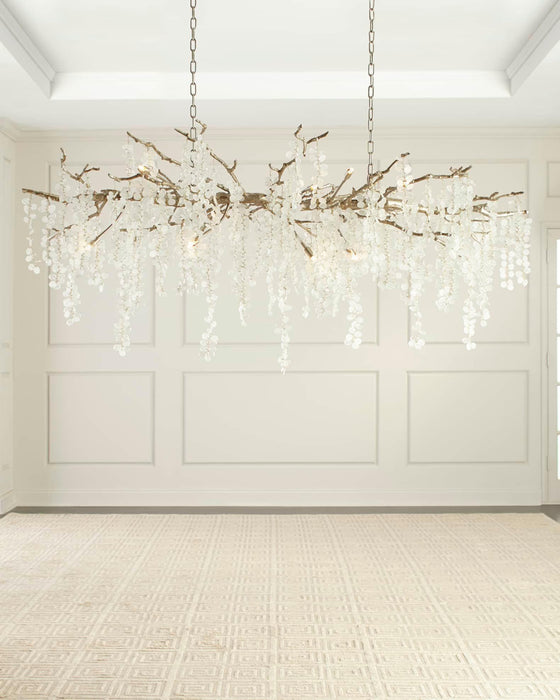 Shiro Noda Crystal Chandelier-DWHOME