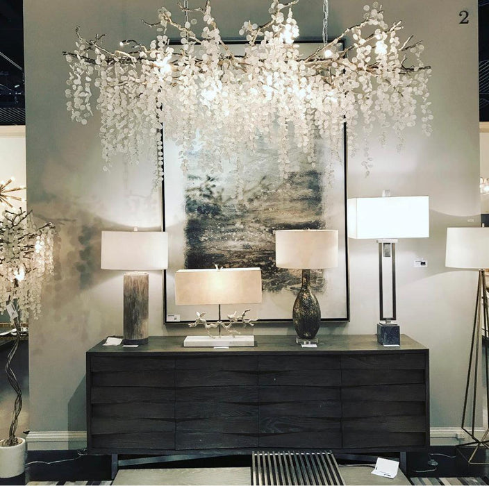 Shiro Noda Crystal Chandelier-DWHOME