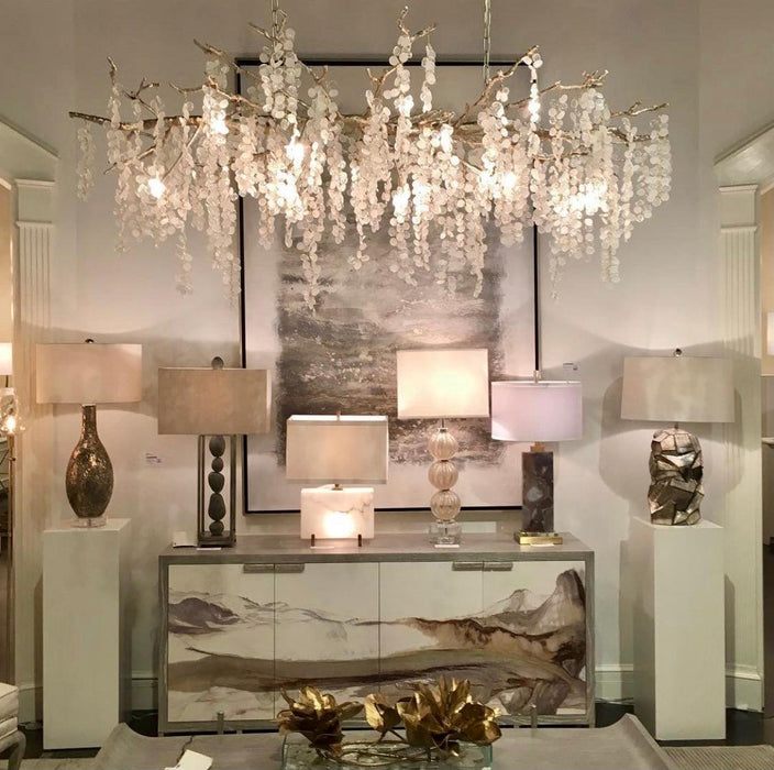 Shiro Noda Crystal Chandelier-DWHOME