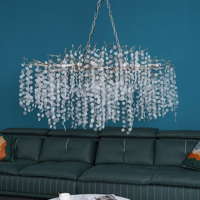 Shiro Noda Crystal Chandelier-DWHOME