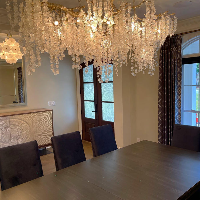 Shiro Noda Crystal Chandelier-DWHOME