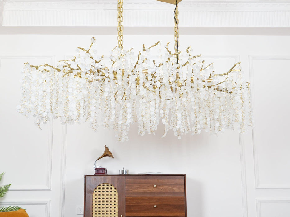 Shiro Noda Crystal Chandelier-DWHOME