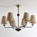 Siena Fabric Chandelier-DWHOME