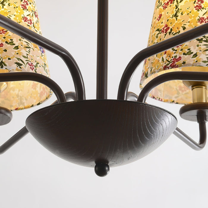 Siena Fabric Chandelier-DWHOME