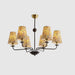 Siena Fabric Chandelier-DWHOME