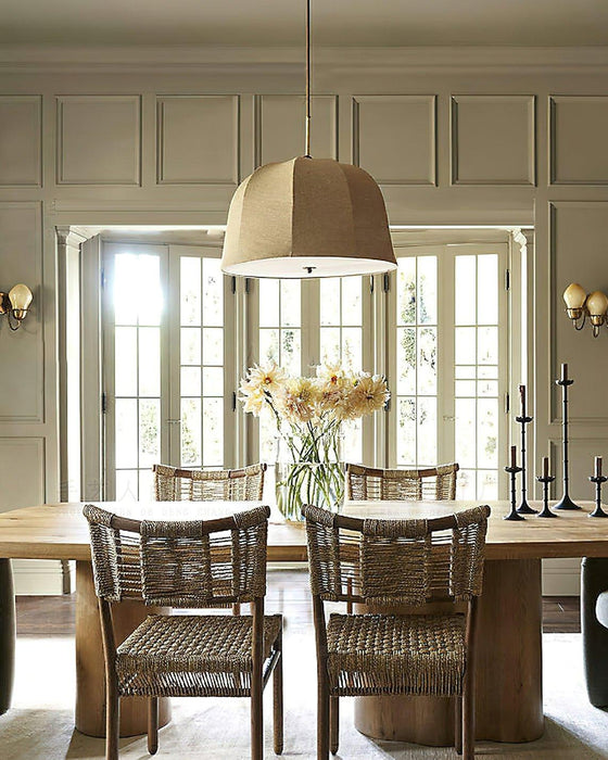 Sienna Linen Pendant Lamp-DWHOME