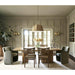 Sienna Linen Pendant Lamp-DWHOME