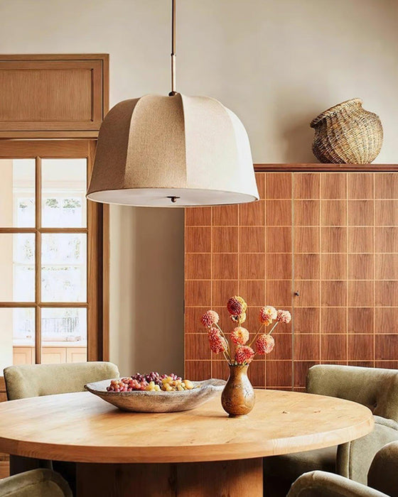 Sienna Linen Pendant Lamp-DWHOME