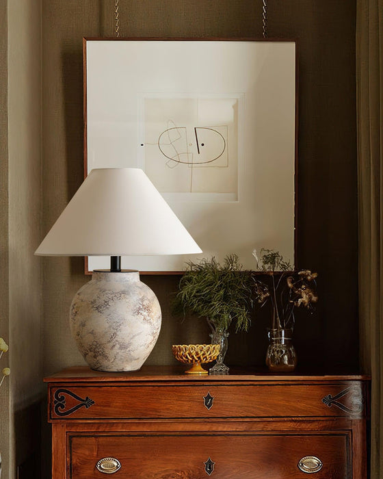 Sierra Clay Table Lamp - DWHOME