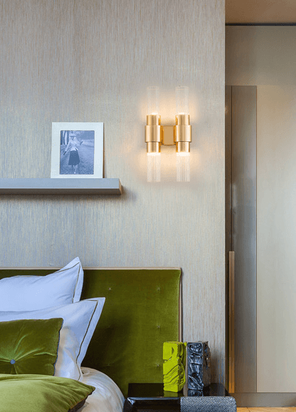Sigmund Modern Chic Glass Tubes Wall Lamp - DWHOME