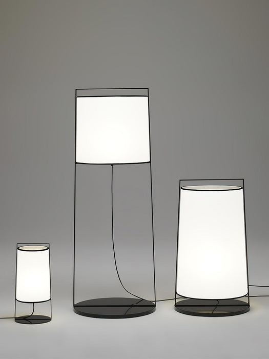 Silhouette Textile Floor Lamp-DWHOME