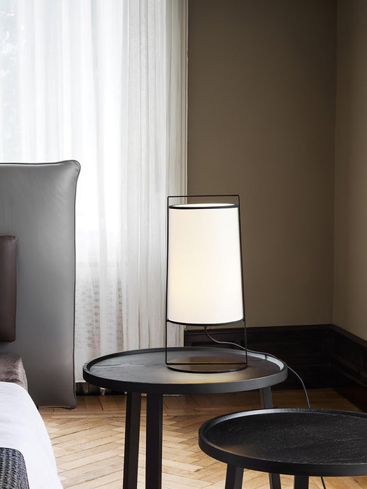 Silhouette Textile Floor Lamp-DWHOME