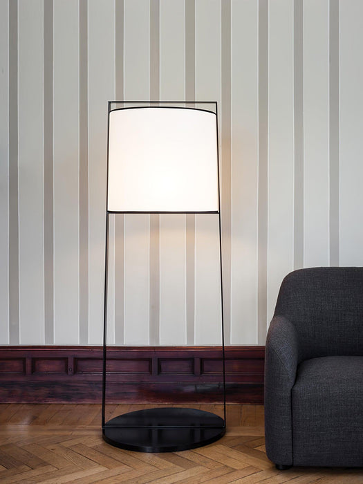 Silhouette Textile Floor Lamp-DWHOME