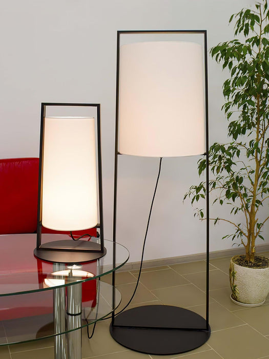 Silhouette Textile Floor Lamp-DWHOME