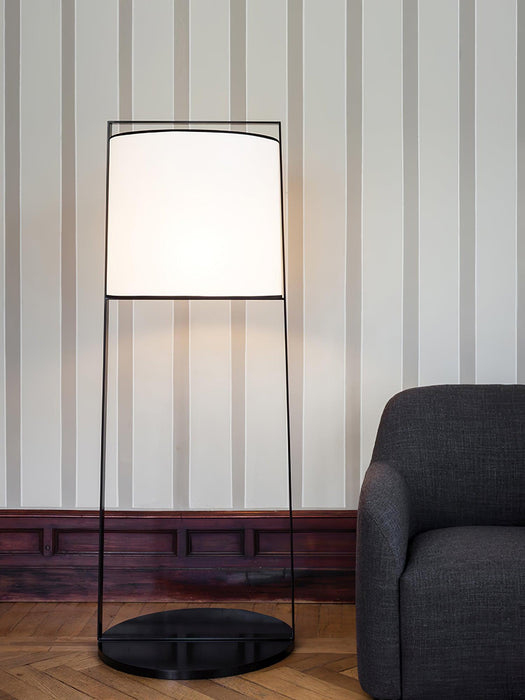 Silhouette Textile Floor Lamp-DWHOME