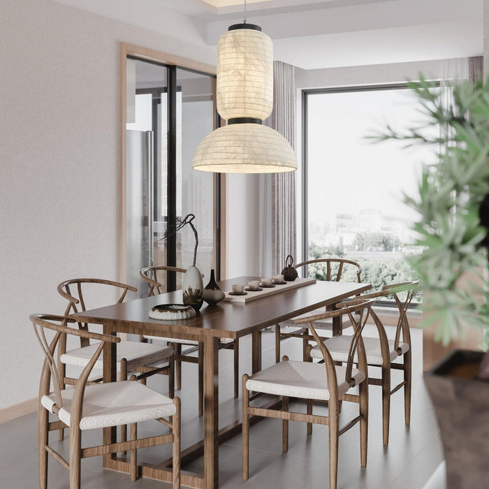 Modern Silk Pendant Light-DWHOME