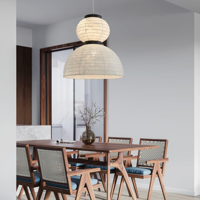 Modern Silk Pendant Light-DWHOME