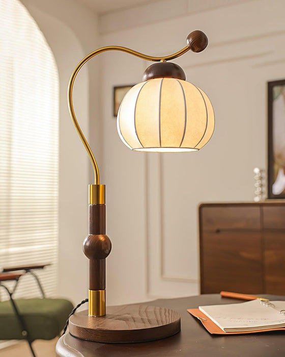 Silk Globe Table Lamp - DWHOME