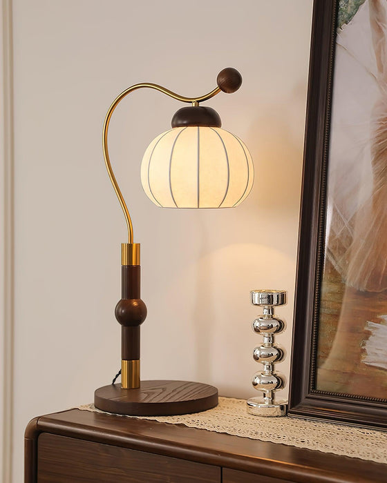 Silk Globe Table Lamp - DWHOME