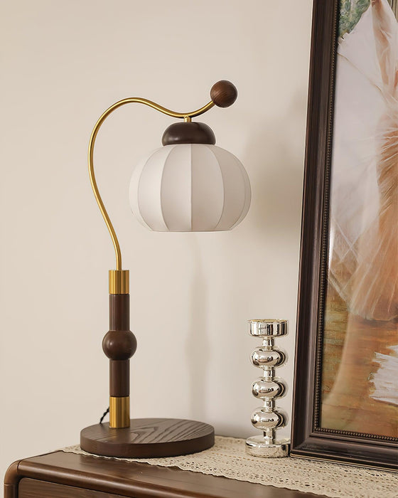 Silk Globe Table Lamp - DWHOME