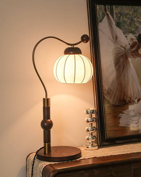 Silk Globe Table Lamp - DWHOME