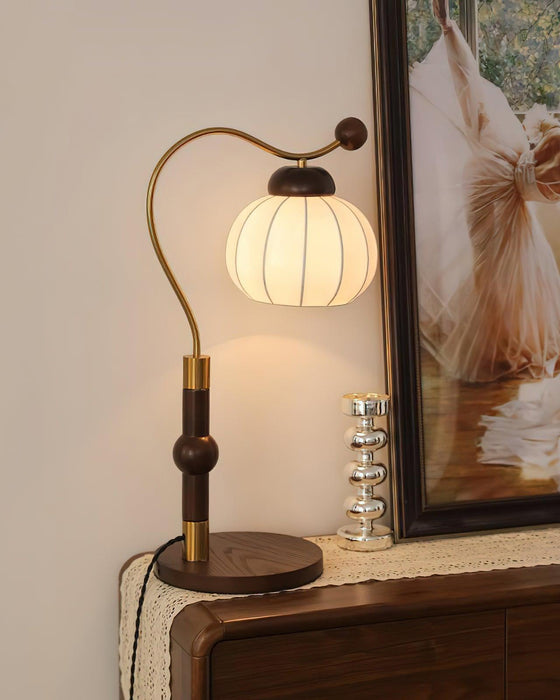Silk Globe Table Lamp - DWHOME