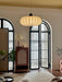 Silk Lantern Pendant Light-DWHOME
