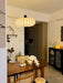 Silk Lantern Pendant Light-DWHOME