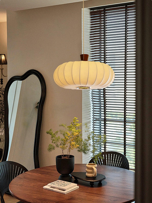 Silk Lantern Pendant Light-DWHOME