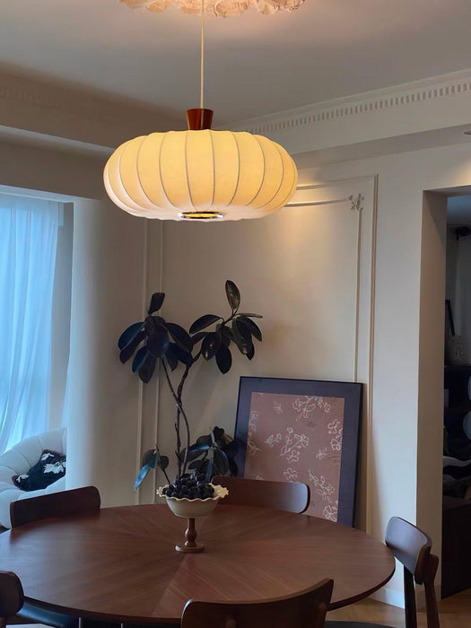 Silk Lantern Pendant Light-DWHOME