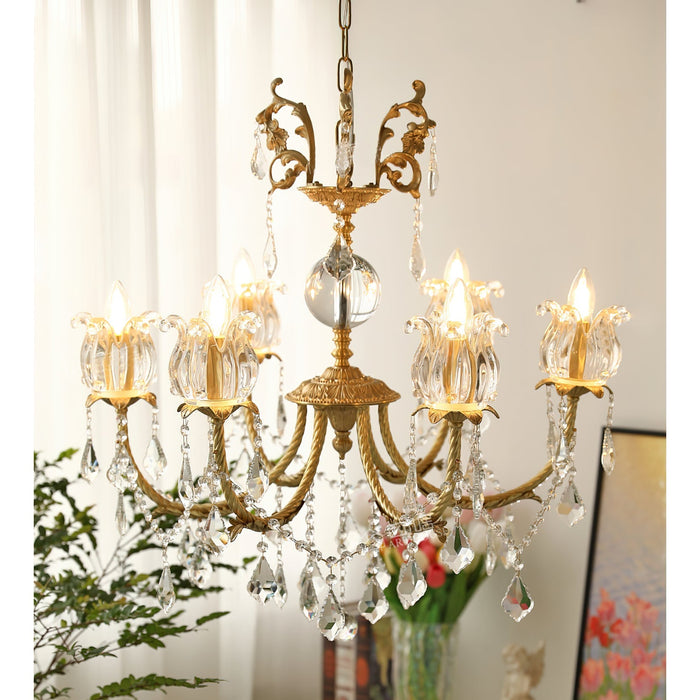 Silva Crystal Chandelier-DWHOME