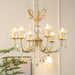 Silva Crystal Chandelier-DWHOME