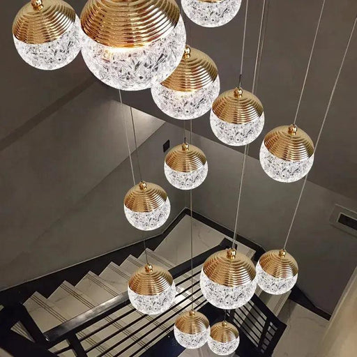 Gold/Silver Large Crystal Chandelier For Foyer-DWHOME