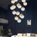 Gold/Silver Large Crystal Chandelier For Foyer - DWHOME