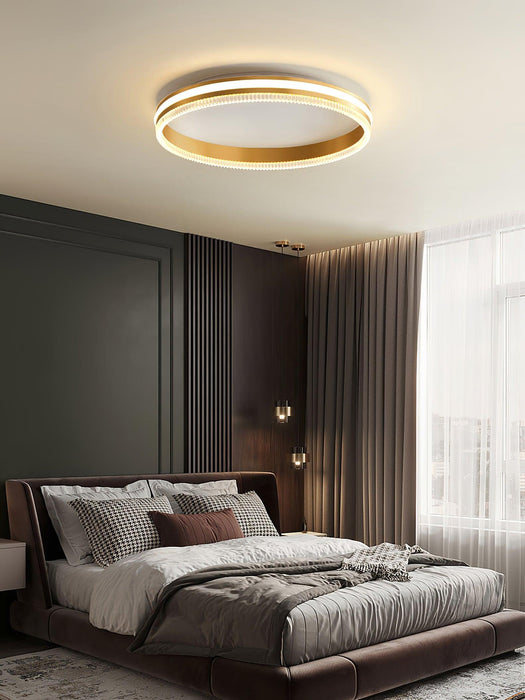 Simple Acrylic Ring Ceiling Light-DWHOME
