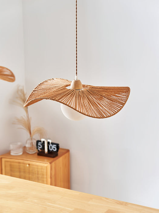 Sirocco Woven Pendant Lamp-DWHOME