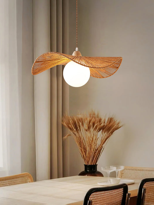 Sirocco Woven Pendant Lamp-DWHOME