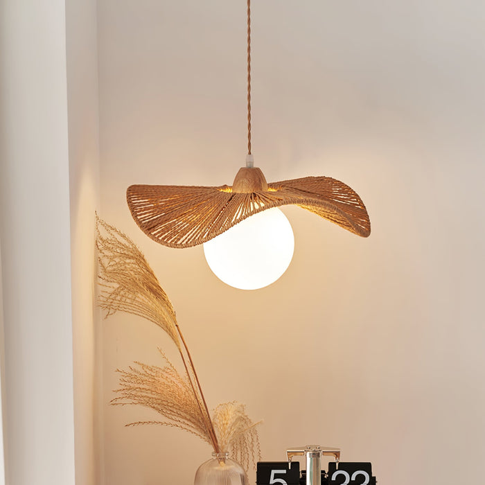Sirocco Woven Pendant Lamp-DWHOME