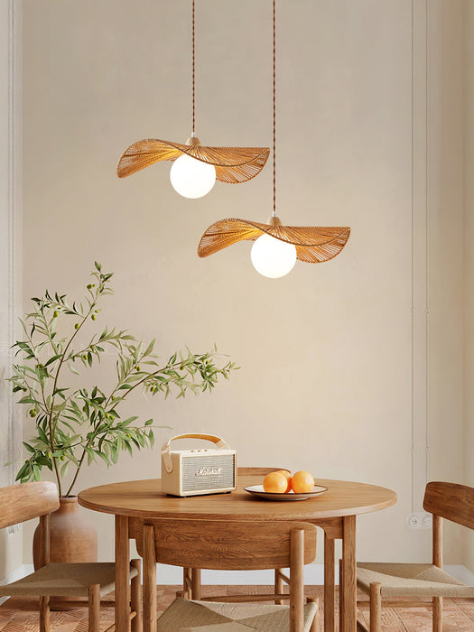 Sirocco Woven Pendant Lamp-DWHOME