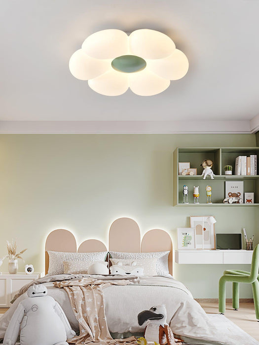 Six-leaf Flower Kids Room Ceiling Lamp-DWHOME
