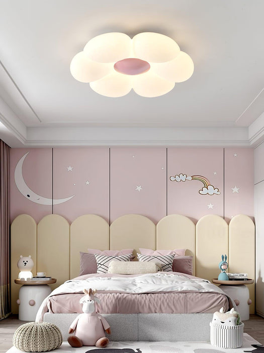 Six-leaf Flower Kids Room Ceiling Lamp-DWHOME
