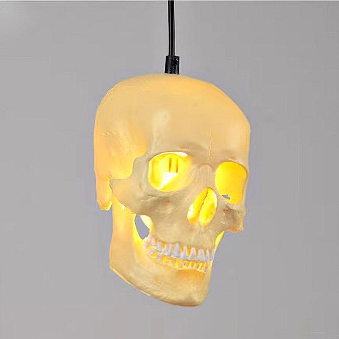Skull Pendant Light-DWHOME