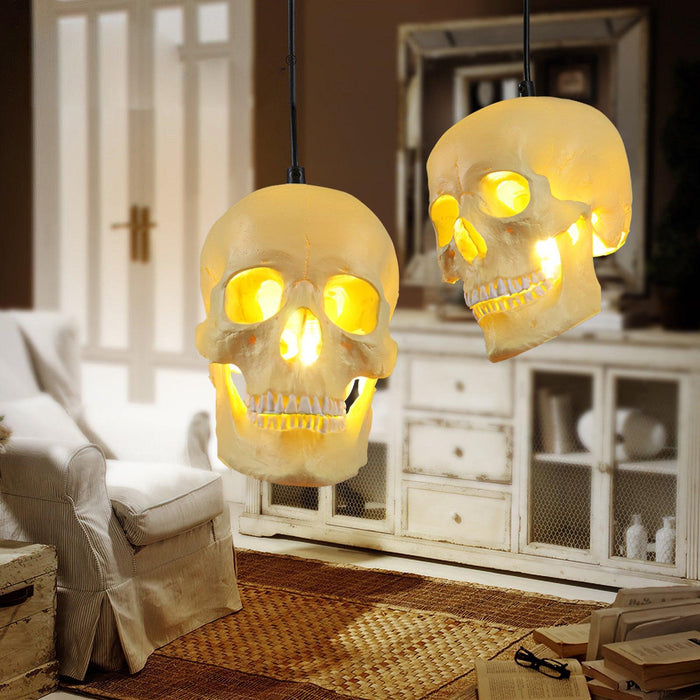 Skull Pendant Light-DWHOME