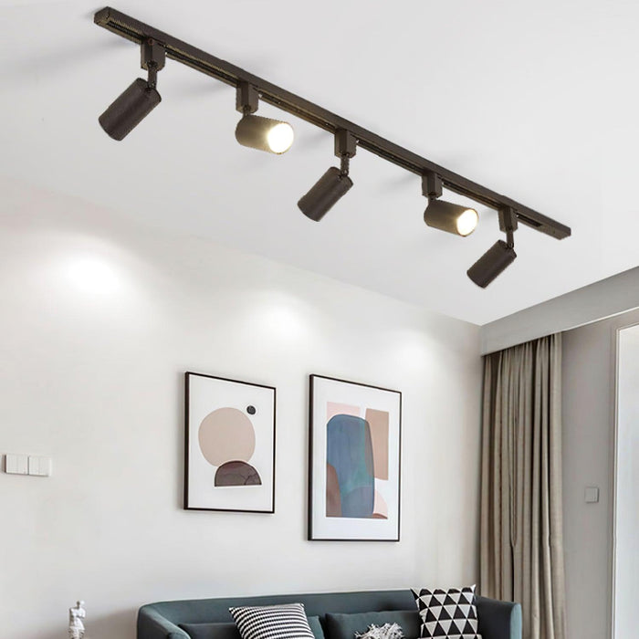 Sleek Cylinder Track Light-DWHOME