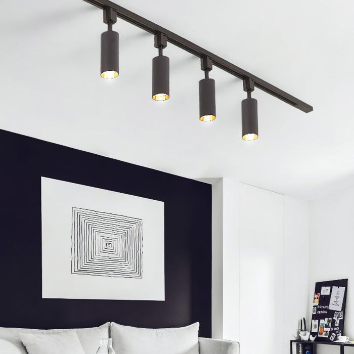 Sleek Cylinder Track Light-DWHOME