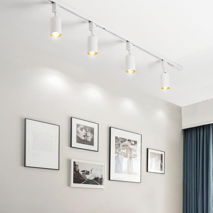Sleek Cylinder Track Light-DWHOME