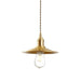 Sleek Flat Pendant Lamp-DWHOME