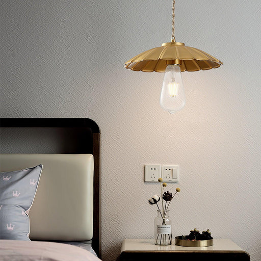 Sleek Flat Pendant Lamp-DWHOME