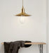 Sleek Flat Pendant Lamp-DWHOME
